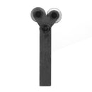 7pcs Steel Dual Wheel Knurling Tool Set with Diagonal Linear Knurl Wheel Newly