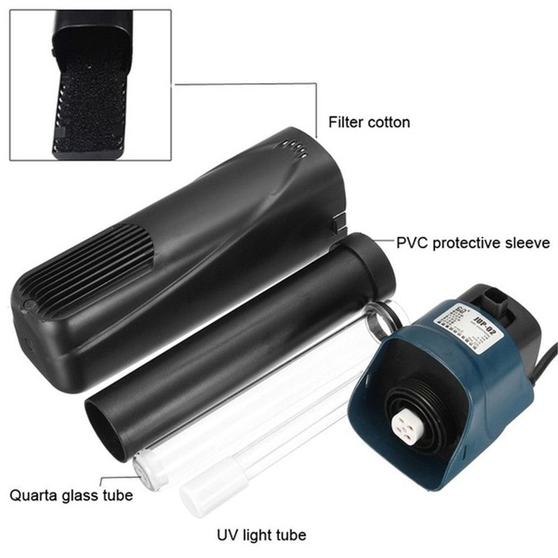 Water Cycle Aquarium Filter Filtration Oxygen Pump UV Sterilizer Purifier