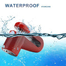 Anti-Theft Wheels Disc Brakes Lock w/ Steel Wire for M365 Scooter (Red)