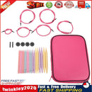 10 Pairs Plastic Change Head Circular Knitting Needle Crochet Hooks Set Newly