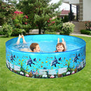 Portable Indoor Outdoor Baby Swimming Pool Air Cushion Kids Inflatable Bathtub