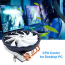 SNOWMAN PC Computer Cooler 4 Heatpipes CPU Radiator 12V 3Pin for Intel LGA 2011