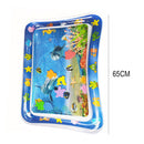 Inflatable Baby Pat Mat Fun Early Education Water Play Mat (Square Ocean) Newly