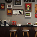 Cat Home Retro Metal Plate Tin Sign Poster Plate Iron Painting Wall Home Art
