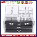 Portable Clear Acrylic Makeup Organizer Storage Box Cosmetics Case(4)