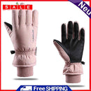 Anti-Skid Thicking Warm Ski Gloves Cycling Motorcycle Glove Riding Accessories