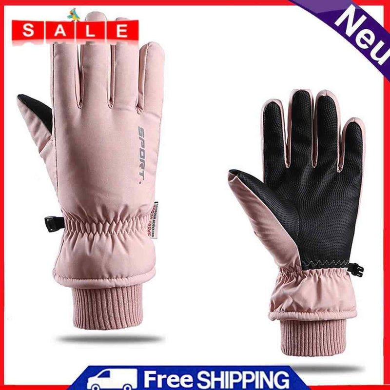 Anti-Skid Thicking Warm Ski Gloves Cycling Motorcycle Glove Riding Accessories