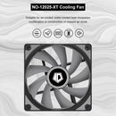 ID-COOLING NO-12025-XT DC 12V 1800RPM CPU Cooler Hydraulic Bearing Radiator Fan