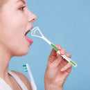 Tongue Brush Tongue Scraper Oral Care Tongue Cleaning Tool for Keep Fresh Breath