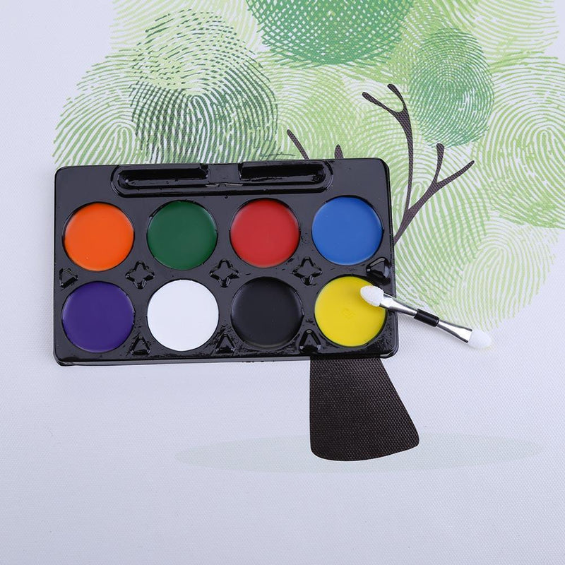 Creative Body Face Watercolor Paints Kid DIY Painting Pigments Tool(8 Color