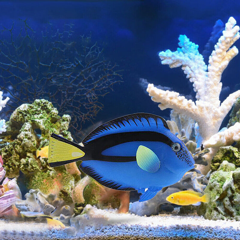 Silicone Artificial Tropical Fish Simulation Landscape Aquarium Ornament Decor