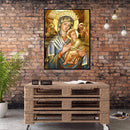 Full Drill Mosaic Craft Picture DIY Religion Love Diamond Painting Poster Decor