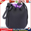 Waterproof SLR Camera Drawstring Lens Pouch Protective Brushed Cover (S) Newly