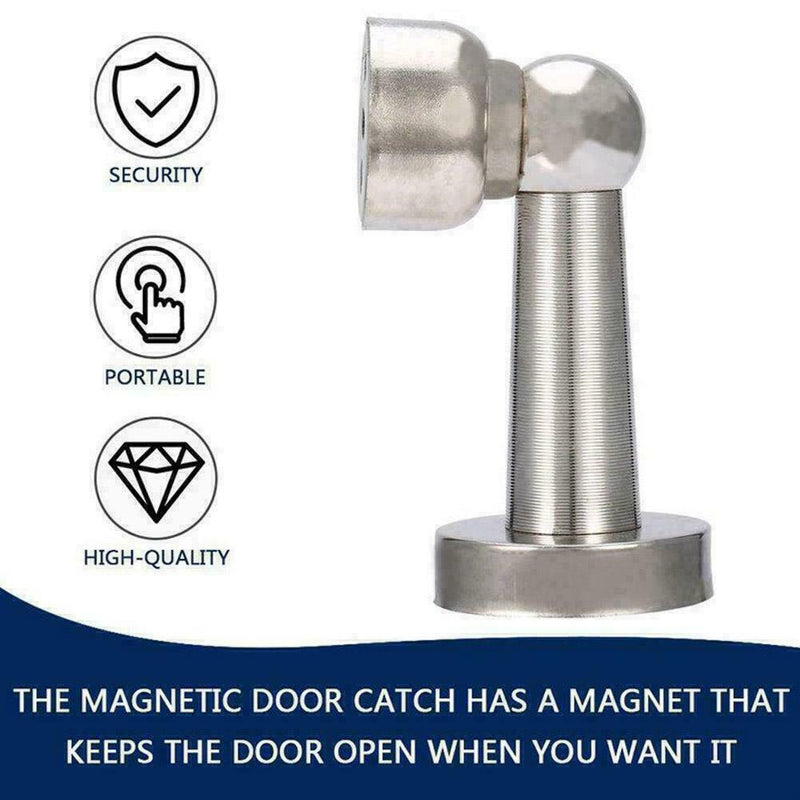 Perforated Steel Door Suction Strong Magnetic Wall Stop Suction Door E5N9