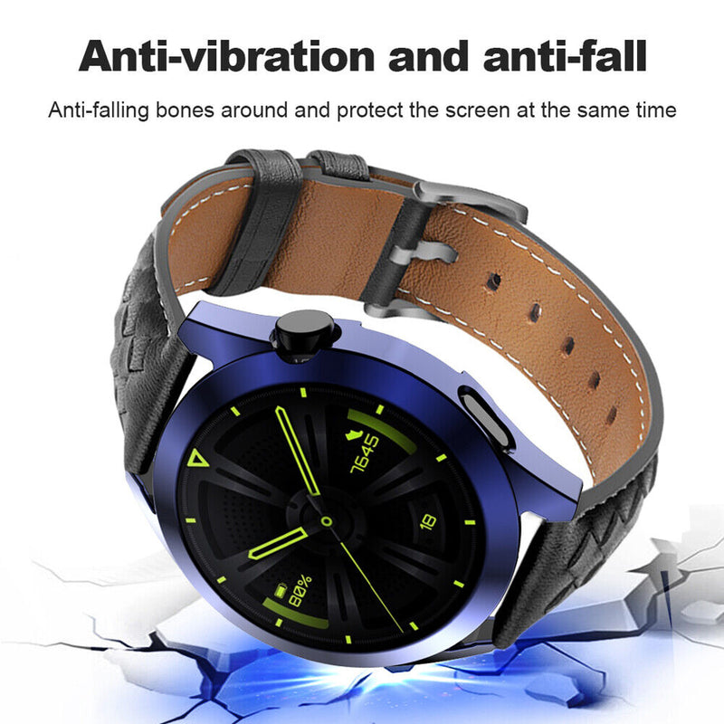 Anti-Fall Watch Full Cover Case for Huawei Watch GT 3 46mm Protector (Blue)