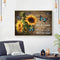 Flowers Plants Rhinestone Picture Full Square Drill Diamond Painting Home Dec