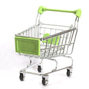 Mini Supermarket Handcart Green Shopping Utility Cart Mode Green Storage Newly