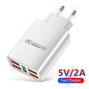 Universal 2A 5USB Smartphone Charge Adapter Mobile Phone Charger Head Accessory