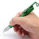 Phone Holder Pens Carbon Ballpoint Pencils Office School Stationery (Green)