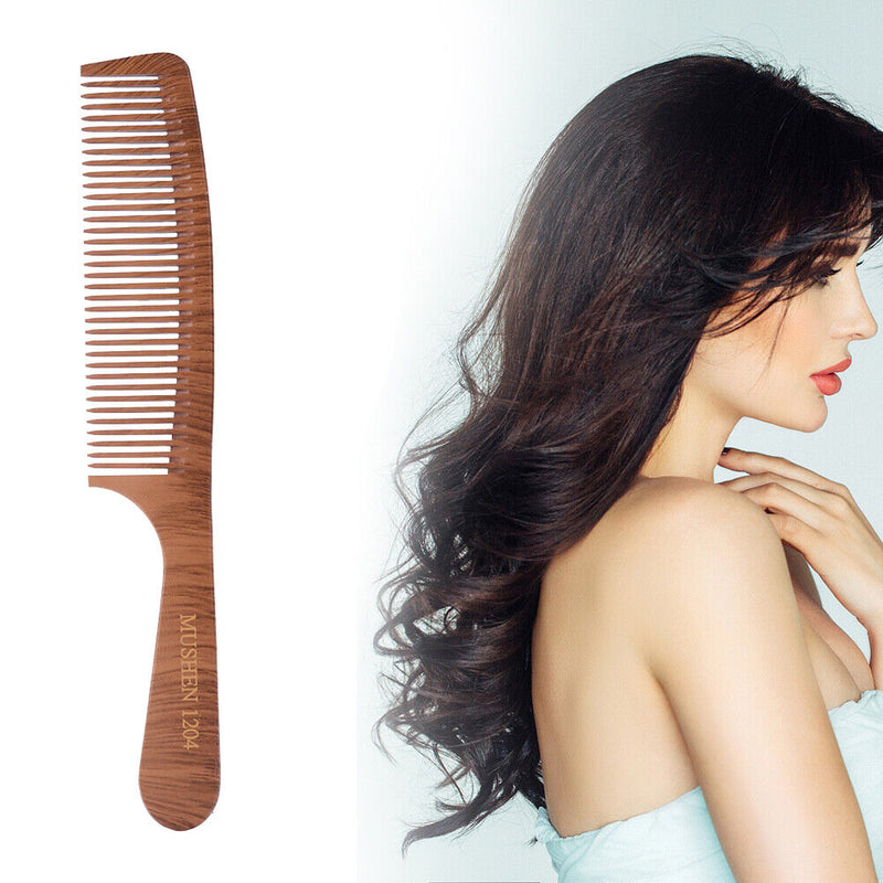 Wooden Smooth Comb Scalp Massage Anti Tangling Static Salon Hair Brush (04)