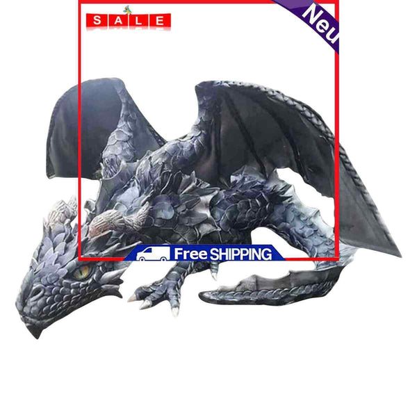 Dragon Statue Halloween Dragon Sculpture Decor Combat Dragon Gifts for Friends