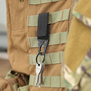 Outdoor Carabiner Keychain Hook Nylon Hanging Webbing Buckle Belt Backpack Cl