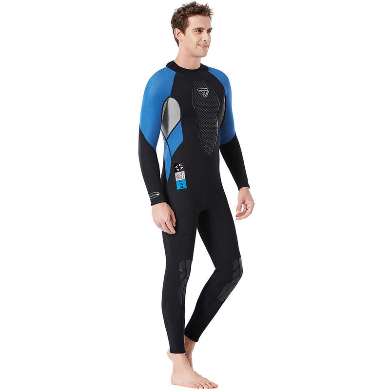 Neoprene Wetsuit 3mm Men Diving Cold-proof Swimming Snorkeling Surfing Wet Suit