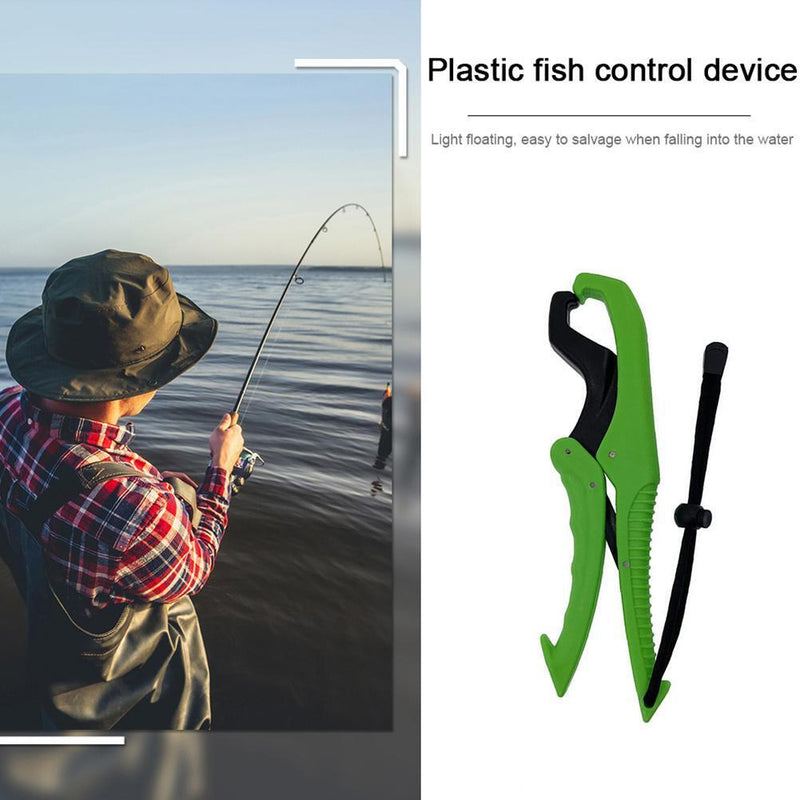 6 inch Fish Lip Controller Grip Holder Clamp Fishing Gripper Tools (Green)