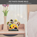 Photo Frame Drop Glue Mold - Silicone Dog Paw Shaped Picture Frames Mold Newly