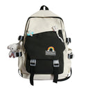 Fashion School Book Pack Adjustable Strap Laptop Backpack for Middld High School