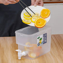 Cold Water Jug with Faucet Fruit Teapot Kettle Cool Water Bucket Dispenser