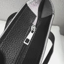 4pcs/set Leather Solid Color Women Shoulder Handbags Wristlet Clutch Card Holder