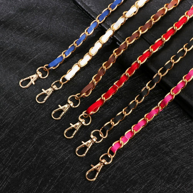 Decorative Chain Backpack strap Shoulder Bag aiguillette Handbag Chain