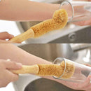 Coconut Silk Pan Brush Wooden Handle Non-slip Handle Zero Hanging R7X1 X0V0