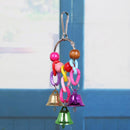Parrot Bell Toys Hanging Toys Colorful Pet Bird Toys Parrots Bells