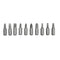 10pcs Electric Drill Screwdriver Bit Torx Cross Hex Shank Head (Yellow) Newly
