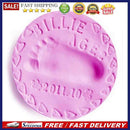 4PCS20g Baby Care Hand Foot Inkpad Soft Clay Washless Footprint Mud (Pink)