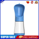 Dog Water Bottle Outdoor Travel Cat Pet Drinking Water Dispenser (Blue)
