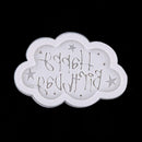 Happy Birthday Cloud Silicone Mold Fondant Cake Chocolate Mould Baking Deco O7H8