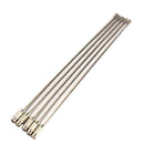 5PCS Stainless Steel Wire Keychain Cable Key Ring for Outdoor Hiking  Newly