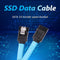 6Gbps SATA III 3.0 Cable HDD SSD Data Cable 5.5 inch (Straight to Straight)