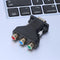 ALLOYSEED Adapter Converter VGA Male, 3 RCA Female Converter Adapter Spli