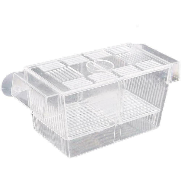 Aquarium Fish Tank Guppy Double Breeding Breeder Rearing Trap Nice A8O1 P7I9