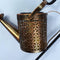 Decoration Kettle Shower Lamp Iron Art Watering Can String Light Waterfall Lamp
