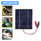 Outdoor Hiking Waterproof Solar Panel 5W Portable Solar Charger Power Bank