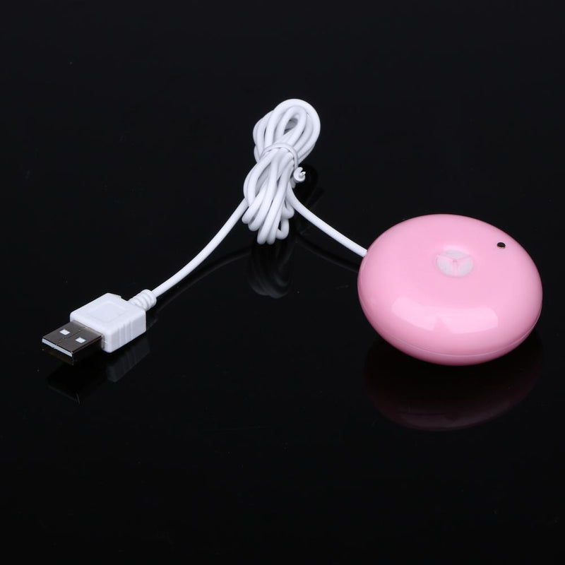 10pcs ABS Water Portable Mini Air Ultrasonic Home Humidifier DC Pink