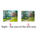 5D DIY Four Season Scenery Full Drill Diamond Painting Embroidery Craft(B)