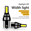 10x T10 7020SMD LED CANBUS Error Free Wedge Car Map Side Marker Light Bulbs