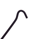 6pcs Tent Nails 18cm Aluminium Stake Pegs Camping Fixed Ground Nail (Black)
