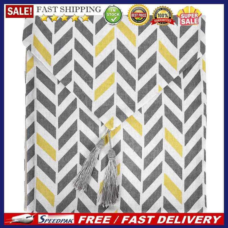 Nordic Style Geometric Pattern Linen Table Runner Tablecloth Coffee Table Cover